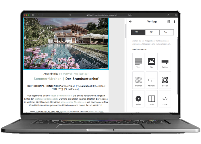 ON-LINEmedia Newsletter Marketing für Hotels